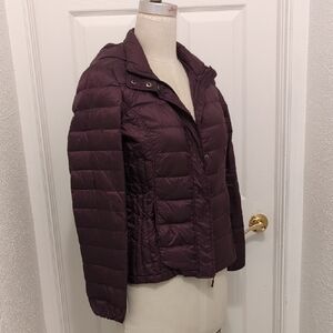 32 Degrees Women's Deep Purple Puffer Jacket